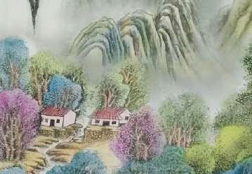 鸿谭书画王久红国画仿古画作品